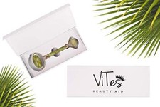 Jade Roller Massager for Anti Aging, Double Head Premium Quality Facial Roller