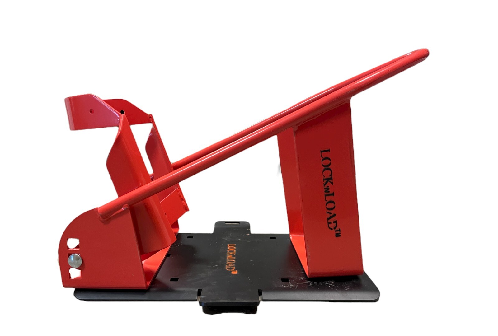 Lock 'N Load Motorcycle Wheel Chock with Ratchet Strap TieDown Manual