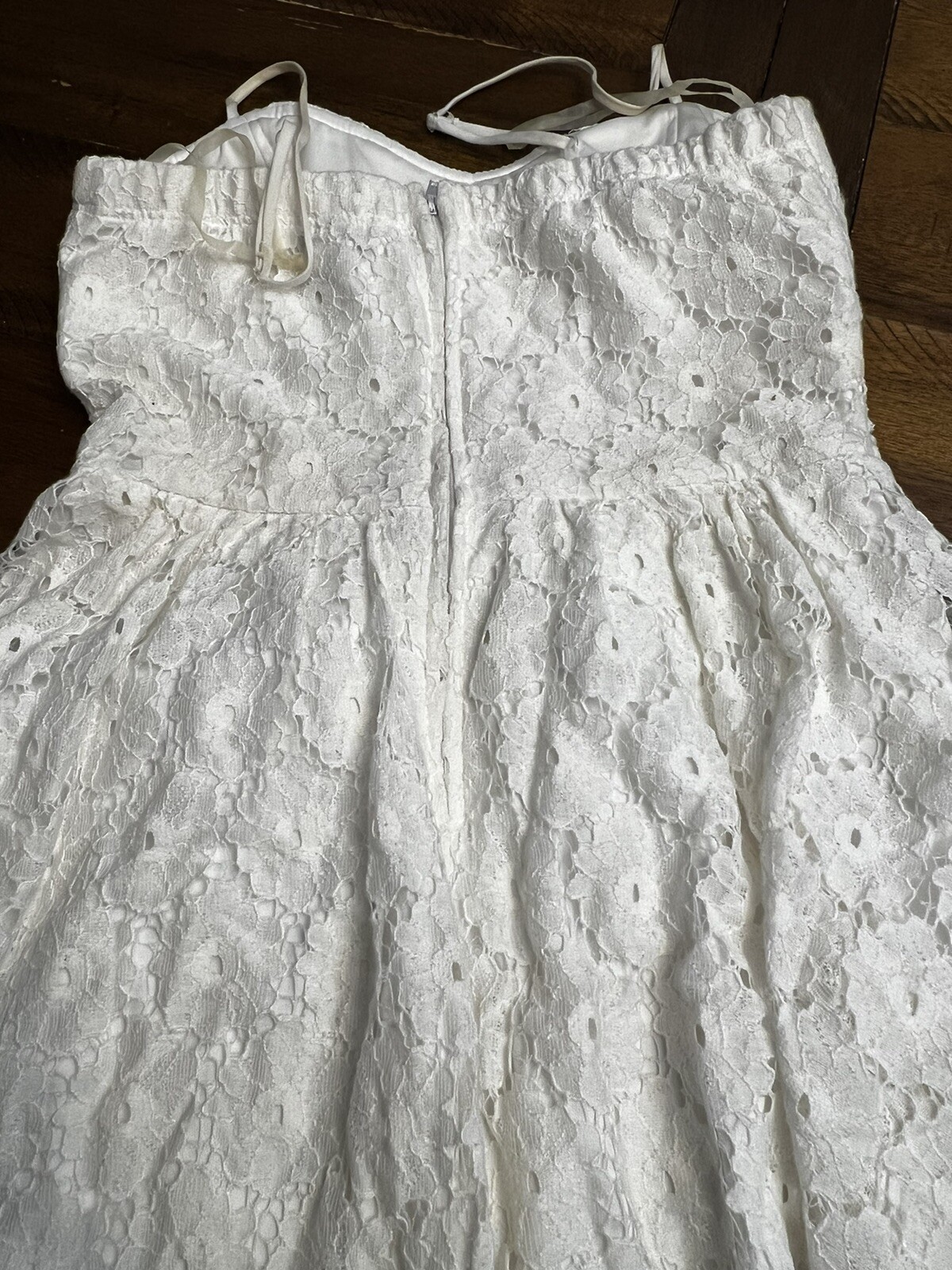 EUC speechless White spaghetti strap Sleeveless l… - image 5