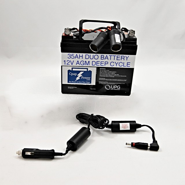 RESMED S8 CPAP HOME BLACKOUT Battery BackUp System 48 Nights Camping