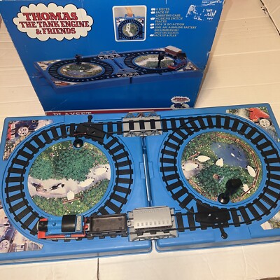 Vintage 1983 Thomas The Tank Engine & Friends Playset Case Track