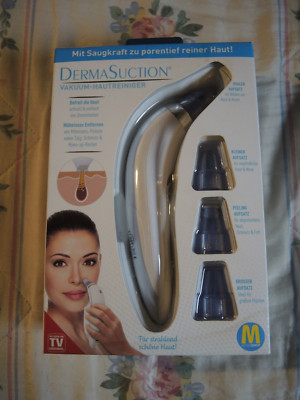 Vakuum-Hautreiniger DermaSuction -NEU-