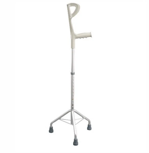 Bastone Tripode con Appoggio Brachiale Regolabile in Altezza bastone per anziani