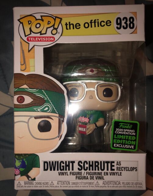funko pop dwight schrute As Recyclops 2020 Spring Convention Exclusive Limited | eBay