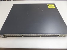 LOT of 2 Cisco Catalyst 3750 Series PoE-48 Switch WS-C3750-48PS-S