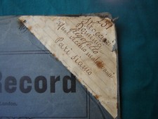 GRAMMOFONO LP 78 GIRI VECCHIA ANTICA COPERTINA COLUMBIA RECORD