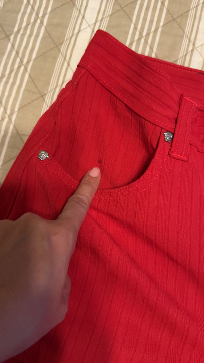 VERSACE Red Jeans & Yellow Jeans セット VERSACE Red Jeans & Yellow Jeans セット $_57.JPG?set_id