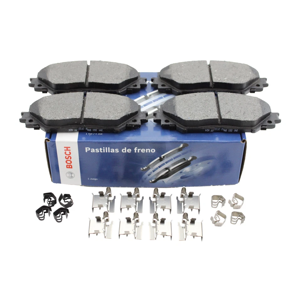 Pastillas de freno delanteras azules Bosch para Toyota Corolla RAV4 Scion xD xB Lexus HS250h Foto 3 de 4