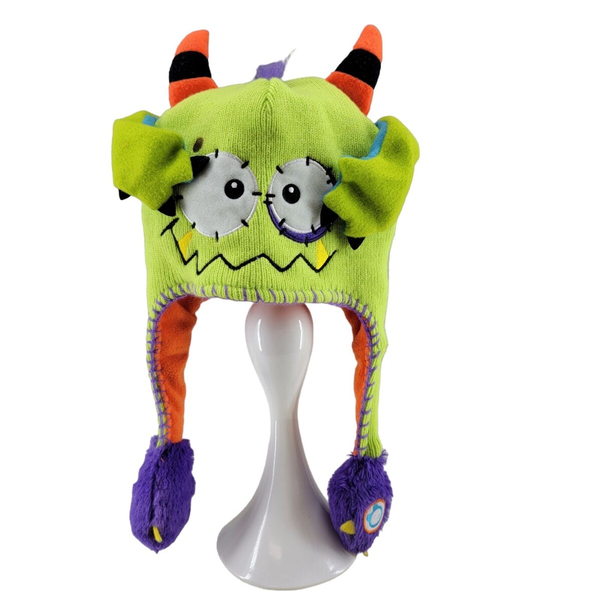 Flipeez Childs Hat Monster Peek A Boo Movable Arms Halloween Flipeez Childs Hat Monster Peek A Boo Movable Arms Halloween