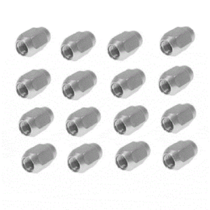 Lug-Nut-Set-of-16-for-Golf-Carts-EZGO-Club-Car-Standard-1-2-20-Chrome