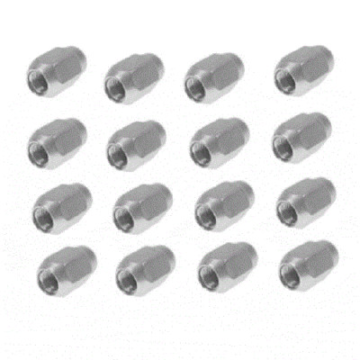 Lug Nut Set of 16 for Yamaha & Star EV Golf Carts (Metric 12mm) Chrome