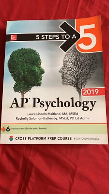 College Test Preparation Ser.: Cracking the AP Psychology Exam, 2019 Edition...