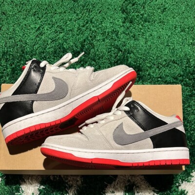 Nike SB Dunk Low Infrared Orange Label 2020 Gray CD2563-004 Men’s Size US6  24cm