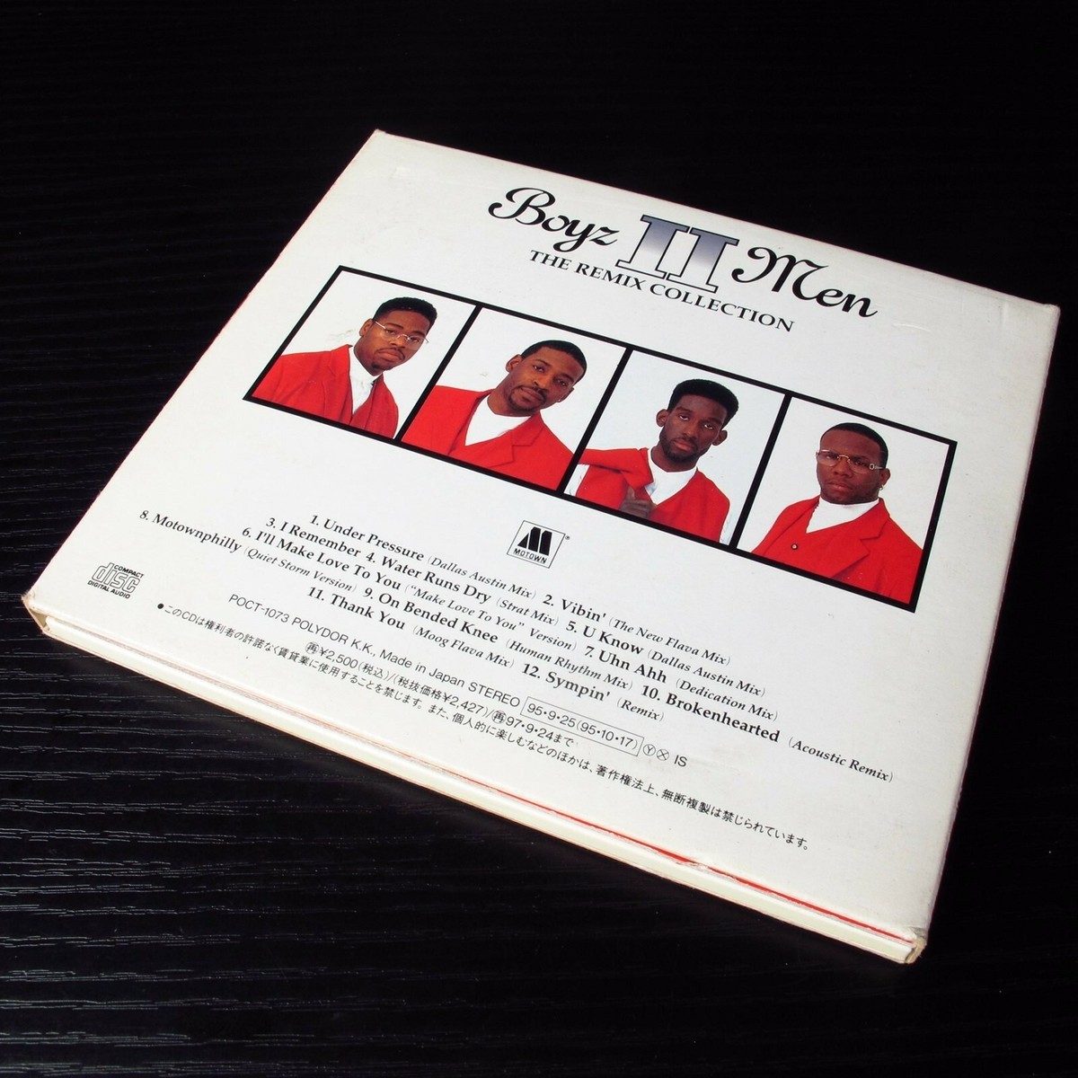 Boyz II Men - The Remix Collection JAPAN CD+3