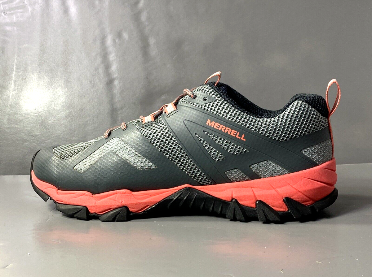 Merrell Shoes Womens Size 10 Sneakers Gray Coral Meru Monument