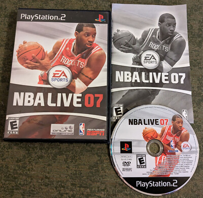 NBA Live 07 - Playstation 2 PS2 game - original U.S version
