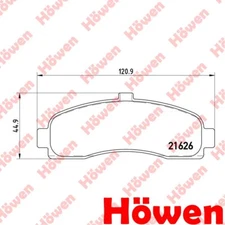 Fits Nissan Micra 1992-2003 1.0 1.3 1.4 1.5 D Brake Pads Set Front Howen