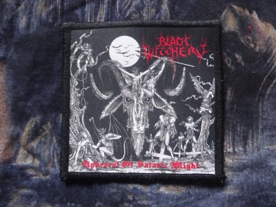Black Witchery Patch Black Metal Xasthur Beherit V1
