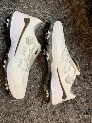 Adidas adidas ZG23 BOA Golf Shoe White/Black Silver Metalic  display picture 2