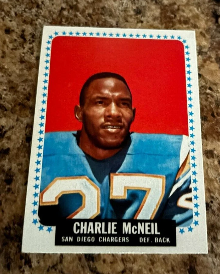 Charlie Mcneil trading card