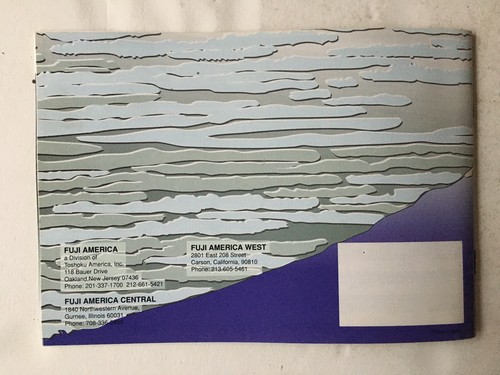 Vintage Original FUJI Bicycle Catalog 1990 Edition No.20 - 第 7/7 張圖片