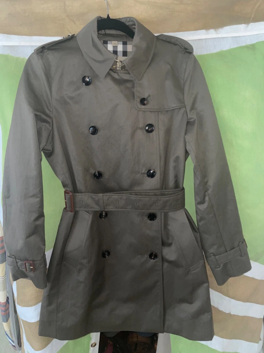 Abercrombie & Fitch Women's Elevated Double Cloth Trench Coat