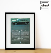 BMW 728 730 733i 1978 - Vintage Werbung Ad Anzeige Reklame yellowed_vintageads