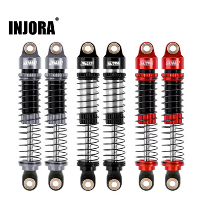 INJORA 59mm Threaded Shock Absorbers for TRX4M RC Crawler   Oil Dampers (4M-42)