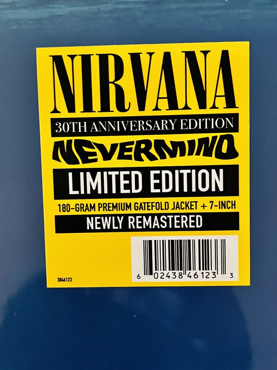 NIRVANA NEVERMIND 30th Anniversary Vinyl LP NEW Limited
