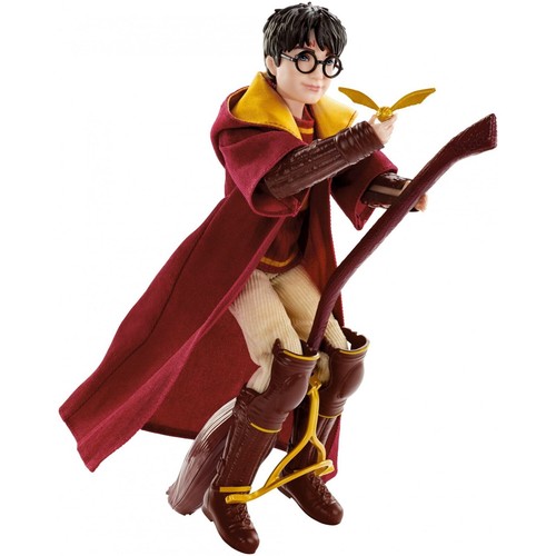2019 HARRY POTTER Quidditch Poseable Doll, Nimbus Broomstick and Snitch (NEW) - Picture 9 of 12