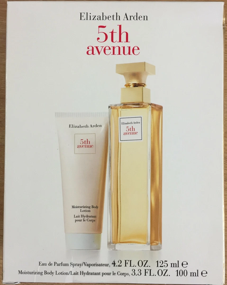 ELIZABETH ARDEN 5TH AVENUE SET EDP 100ML MOIST BODY LOTION | eBay