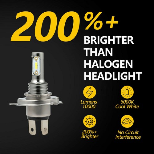 2 SUPER LED light bulbs for Ford Tractor TW5 TW15 TW25 TW35 2310 2610 headlights - Picture 7 of 15