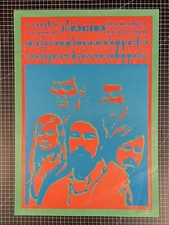 NR 7 OP1 Signed Moscoso Neon Rose Poster RARE FIRST PRINT