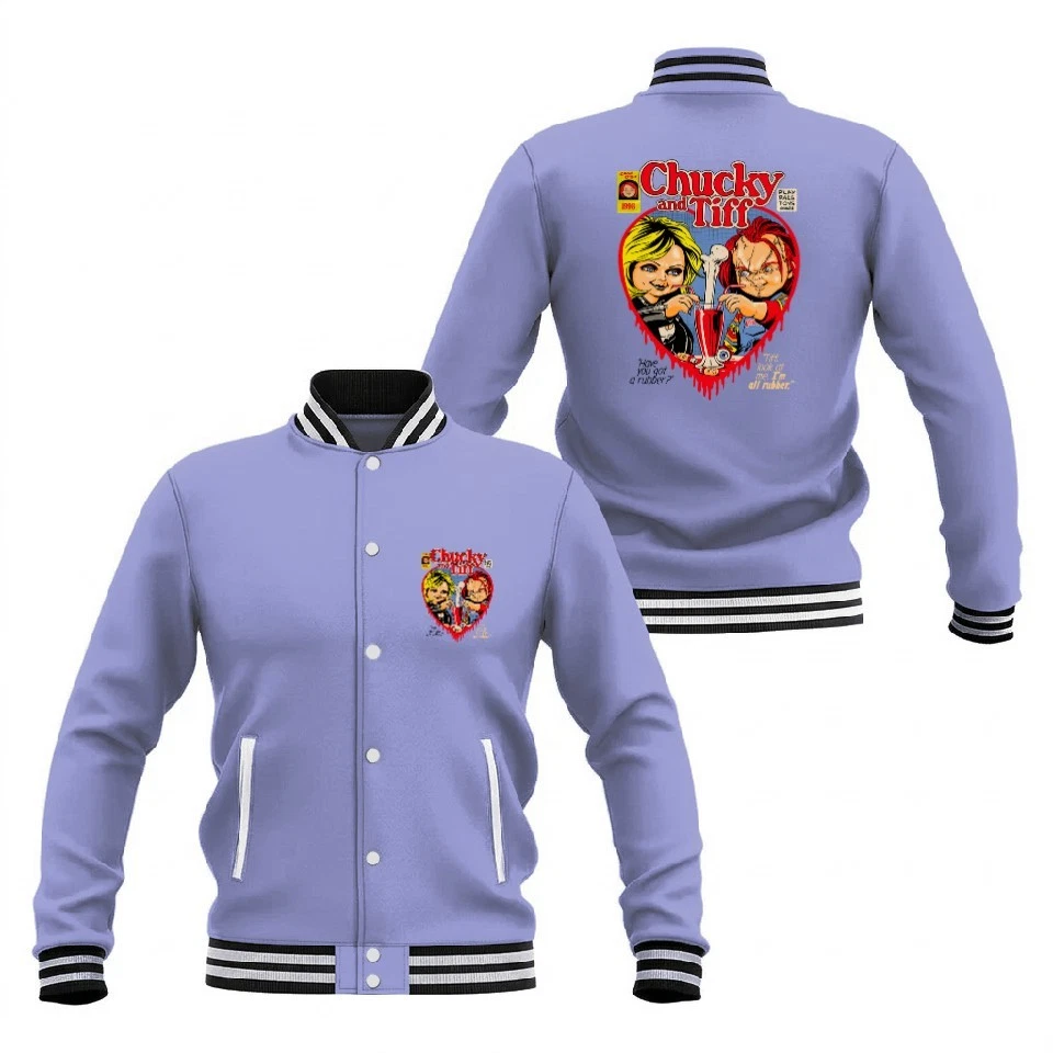 Chucky and Tiff Baseball Jackets