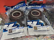 Pro-Line Sling Shot Sand Tires Impulse Beadlock Wheels X-Maxx 2 Pair Xrt 24MM