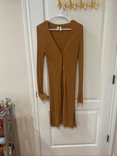 Anthropologie Meadow Rue Ribbed Duster Cardigan size medium