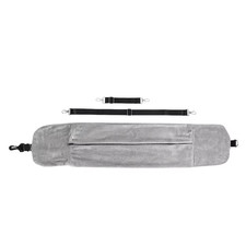 Travel Neck Pillow with Fillable Clothing U-Shaped Pillowcase, Extra Storage Bag