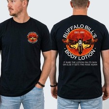 Buffalo Bill's Body Lotion T-Shirt, Silence of The Lambs Horror Movie Tee, Spook