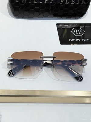 Philipp Plein Rimless Sunglasses - Model: VPP086 - Size: 59-17-150