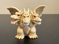 SD 1964 Godzilla Total Attack King Ghidorah Finger Puppet Mini Figure Mascot