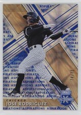 2019 Panini Elite Extra Edition Aspirations Blue 74/75 Jose Rodriguez #172 rf2