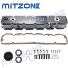 Aluminum Valve Cover w/ Gasket & Bolt & Oil Cap for 1981-1986 Jeep CJ7 4.2L
