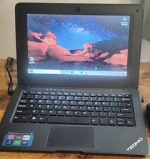 Teqnio Mini-Laptop 2GB RAM/32GB SSD, Windows 10 Home WITH EXT. Security Updates