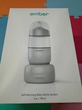Ember - Baby Bottle System 6 oz Self-Warming Smart Baby Bottle - Gray