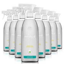 Method Daily Shower Cleaner Spray, Eucalyptus Mint 28 Fl Oz Pack Of 8 