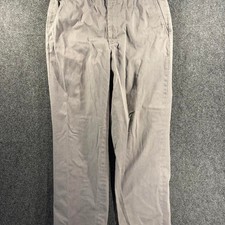 LL Bean Vintage Khaki Chinos Freeport Maine Made in USA 34 Relaxed Straight Leg
