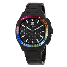 Philipp Plein High-Conic Chronograph Quartz Crystal Black Dial Men's Watch