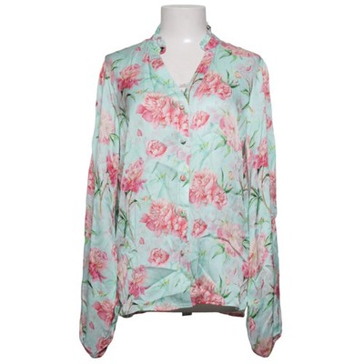 Blond Hour, Bluse, Größe: XS, Blau/Pink/Grün/Mehrfarbig, Viskose, Blumen #MtQ