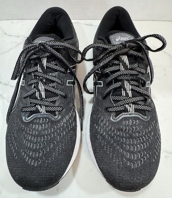 Asics Gel Kayano 28 Shoes Mens 8.5 White Black Carbon Fiber FF Blast Running Gym