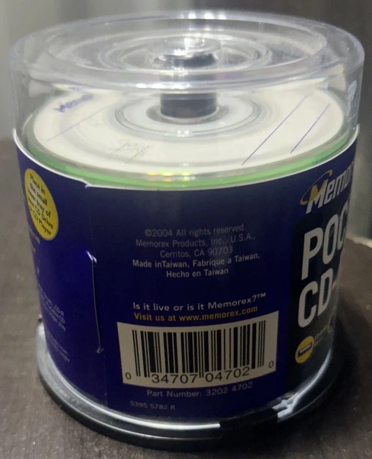 Memorex Pocket (Mini DVD) CD-R 44 Pack of Discs 24 min 24X Multi Speed - Image 2 of 2